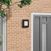 Vanjska zidna lampa Crna 23.5 x 9 x 26 cm