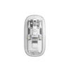 Miš Wireless Marvo PRISM B10 M810W sa 7 boja pozadinskog osvetljenja i punjivom baterijom (300 mAh) transparent beli
