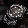 Naviforce 9161 black muški sat sa metalnom narukvicom