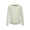 Elbsand Majica pastelno zelena/bela