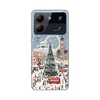 Silikonska maska za ZTE Blade A54, Christmas Town