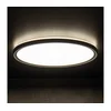 Kanlux 31503 - LED plafonsko svetlo za kupatilo AZPO LED/18,5W/230V pr. 29 cm IP54 crna