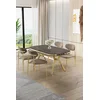 Hanah Home Trpezarijski set, 5 komada, Bež