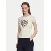 Guess Majica V6YI09 K4276 Svetlo bež Slim Fit