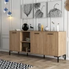 Hanah Home Komoda Aurora 180x80x45cm Hrast