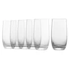 6-piece long drinks glass set, crystalline glass, 499ml, Melody -