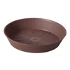 Cvetlični lonec PRIMAVERA rjava plastika d14cm