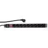 Produzni kabl sa zastitom 9 uticnica 16A, PDU 1U, aluminium sa zastitom, 2m (3)