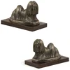 shumee Lhasa Apso - kipec psa, pisarniška figurica, pokal za pasjo razstavo Art-Dog