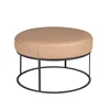 Angel Cerdá Brown leather bench, (5000151092)