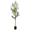 Umjetna maslina 800 listova 200 cm zelena
