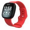BStrap Fitbit Versa 3 Silicone pašček (Large), red
