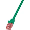 Logilink | CAT 6 | Patch kabel | Neoklopljena zasukana parica (UTP) | Moški | RJ-45 | Moški | RJ-45 | Zelen | 0,25 m