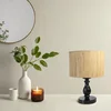 Opviq Stona lampa E27 Socket, Crno-Bež