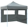 Šator za zabave Antracit 291 x 291 x 315 cm Oxford tkanina