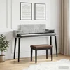 Studio radni stol Betonska siva 110 x 36 x 19,5 cm