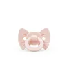 Elodie - duda Binky Bow, Misty Pink Newborn