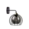 Zidna lampa SOLO BLACK 1xE27/60W/230V crna/zlatna