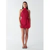 BWLDR Obleka LEISHA DRESS rdeča