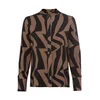 heine Bluza rjava/temno rjava
