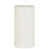 Stebričasta LED sveča WARM FLAME 20 cm, bela