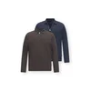 JACK & JONES Majica JPRBLAETHAN mornarska/rjava