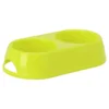 Moderna Dupla posuda za hranu i vodu Double Eco Bowl, 2 x 570 ml, žuta