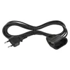 Emos pc01303 Produžni kabel crni 1 utičnica euro c 3m 2,5a 0,75mm2 ( 3784 )