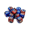 Kockice Chessex - Gemini - Great Britain War Dice - Blue-Red & White - Dice Block 16mm (12)