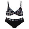 PETITE FLEUR Bikini, črna