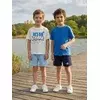 Sinsay - Pamučne majice 2 pak - krem