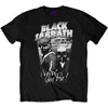 Black Sabbath Majica Never Say Die Unisex Black M