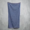 Plažni peškir – 100% pamuk – 162 x 82 cm Karirani dezen