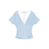 Pull&Bear Majica svetlo modra
