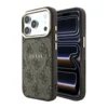 Maska Guess 4G Embossed Classic MagSafe za Samsung iPhone 17 Pro Max/ 18 Pro Max braon