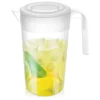 shumee Plastični vrč za pijačo, vodo, sok, limonado, s pokrovom, 2,3 l