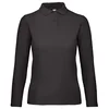 MAJICA DUGI RUKAVI POLO B&C ID.001 LSL/WOMEN 180G CRNA S