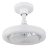 Globo 03680W - LED stropni ventilator LIDEA sa funkcijom prigušiva, LED/20W/230V, 3000-6500K, bela + daljinski upravljač