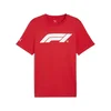 Mens Puma F1® Essentials Logo T-Shirt, Red, Size L, Clothing