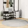 Tepih IZA kratka vlakna skandinavski izgled sivi O 160 cm
