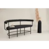 Venture Design Klop 75x165x51 cm Črna, PU Jeklo