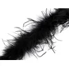 Boa - ptičje pero 21-24 g dolžina 1,8 m - črna