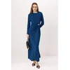 Trendyol Modest Ženska haljina Tctss25Eb00138, Plava