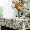 Stolnjak 150x150cm Dezen Flower White ( VLK000139-white )