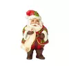 JIM SHORE Mini Santa with List Heartwood Creek - 6001495 Ostalo, 10 cm