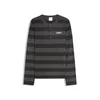 Bershka Majica grafit/kamen/bela