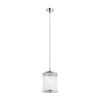 Zuma Line P0528-01F-F4AC - Luster na sajli SERGIO 1xE14/40W/230V hrom