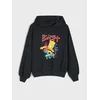Sinsay - Oversize hoodie The Simpsons - tamno siva