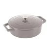 Berlingerhaus Litoželezna ponev BH-6527 with lid 26 cm Taupe Collection
