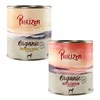Purizon Organic 6 x 800 g - Mešani paket: 3 x piščanec in gos, 3 x govedina in piščanec